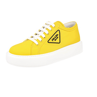 Prada Women's Yellow Sneaker 1E245M