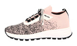 Prada Women's Pink Prax Knit Sneaker 1E246L