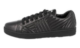 Prada Women's Black Leather Diagramme Sneaker 1E254L