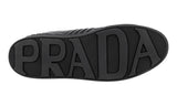 Prada Women's Black Leather Diagramme Sneaker 1E254L