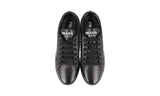 Prada Women's Black Leather Diagramme Sneaker 1E254L