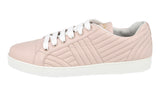 Prada Women's Beige Leather Diagramme Sneaker 1E254L