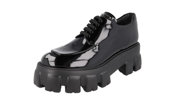 Prada Women's 1E255N 069 F0002 Leather Lace-up Shoes