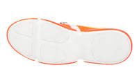 Prada Women's Orange Neoprene Cloudbust Sneaker 1E293I