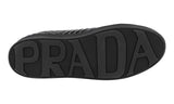 Prada Women's Black Leather Diagramme Sneaker 1E344I