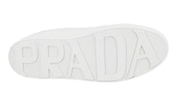 Prada Women's White Leather Diagramme Sneaker 1E344I