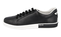 Prada Women's Black Leather Sneaker 1E347I