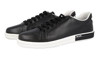 Prada Women's Black Leather Sneaker 1E347I