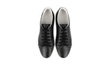Prada Women's Black Leather Sneaker 1E347I