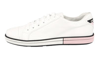 Prada Women's White Leather Sneaker 1E347I