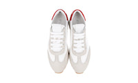 Prada Women's White Leather Lane Sneaker 1E369L