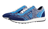 Prada Women's Blue Knit Milano70 Sneaker 1E371L