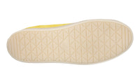 Prada Women's Yellow Leather Lane Sneaker 1E413N