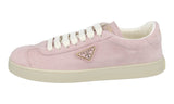 Prada Women's Purple Leather Lane Downtown Sneaker 1E413N