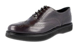 Prada Women's 1E526G X6O F0170 Full Brogue Leather Business Shoes