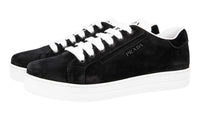 Prada Women's Black Leather Sneaker 1E535L