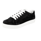 Prada Women's Black Leather Downtown Sneaker 1E535L