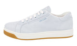 Prada Women's Blue Leather Downtown Sneaker 1E535L
