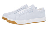 Prada Women's Blue Leather Downtown Sneaker 1E535L