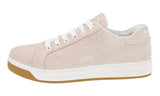 Prada Women's Pink Leather Downtown Sneaker 1E535L