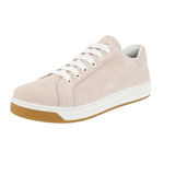 Prada Women's Pink Leather Downtown Sneaker 1E535L