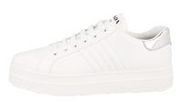 Prada Women's White Leather Macro Sneaker 1E536L