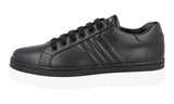 Prada Women's Black Leather Sneaker 1E536L