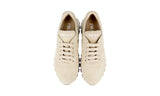 Prada Women's Beige Leather Prax Sneaker 1E553L