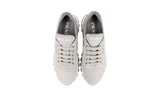 Prada Women's Grey Leather Prax Sneaker 1E553L