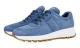 Prada Women's Blue Leather Prax Sneaker 1E553L