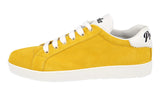 Prada Women's Yellow Leather Downtown Sneaker 1E565L