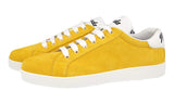 Prada Women's Yellow Leather Downtown Sneaker 1E565L