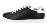 Prada Women's Black Leather Downtown Sneaker 1E565L