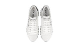 Prada Women's White Leather Prax01 Sneaker 1E597M