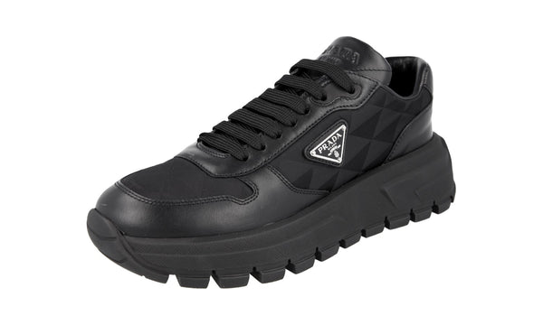 Prada Women's 1E620N 3LNW F0002 Leather Sneaker