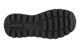 Prada Women's Black Leather Prax01 Symbole Platform Sneaker 1E620N