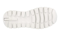 Prada Women's White Leather Prax01 Symbole Triangle Platform Sneaker 1E620N