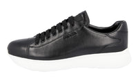 Prada Women's Black Leather Sneaker 1E664I