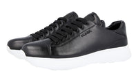 Prada Women's Black Leather Sneaker 1E664I