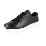 Prada Women's Black Leather Prax Sneaker 1E664I