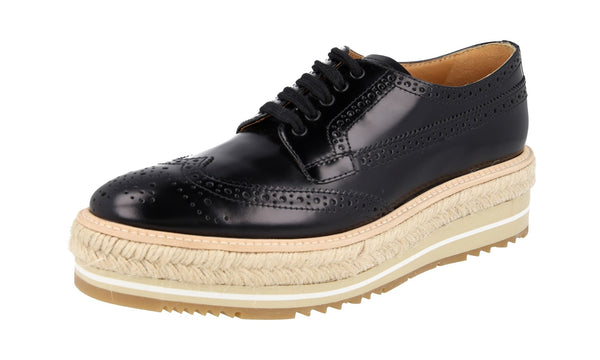 Prada Women's 1E722E 055 F0002 Leather Business Shoes