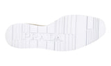 Prada Women's Silver welt-sewn Leather Derby Lace-up Shoes 1E722E