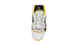 Prada Women's Silver Americas Cup Crystal Sneaker 1E784G