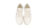 Prada Women's Beige Leather Nappa Downtown Sneaker 1E792M