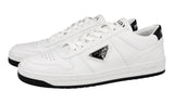 Prada Women's White Leather Downtown Sneaker 1E792M