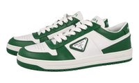 Prada Women's White Leather Downtown Sneaker 1E792M