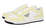 Prada Women's White Leather Downtown Sneaker 1E792M
