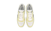 Prada Women's White Leather Downtown Sneaker 1E792M