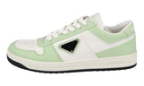 Prada Women's White Leather Downtown Sneaker 1E792M