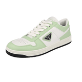 Prada Women's White Leather Downtown Sneaker 1E792M